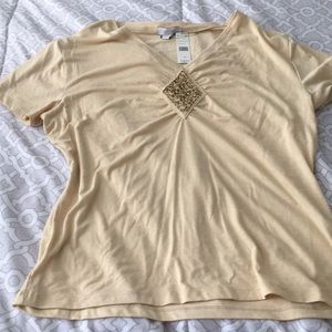 Beautiful v neck Top!